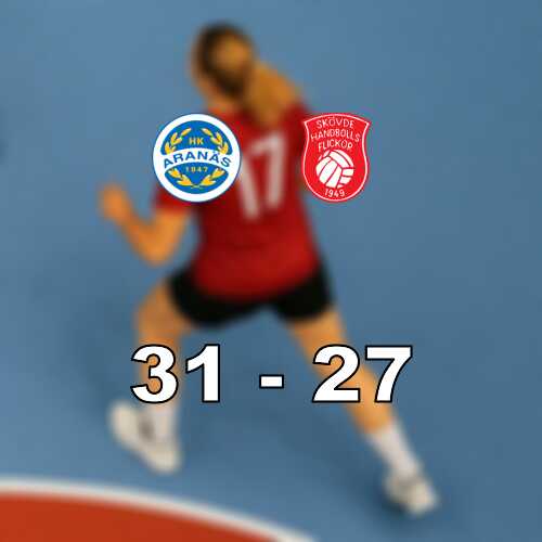 Hk aranas faller skovde hf efter vandning i andra halvlek