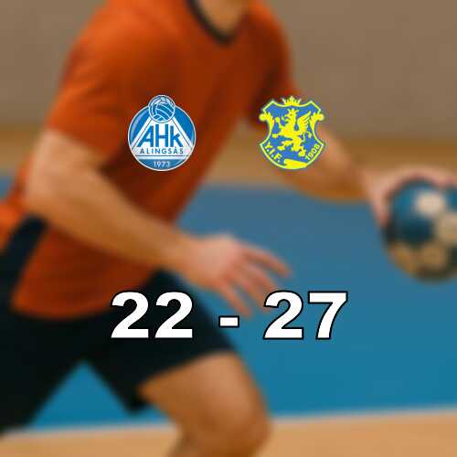 Ystad vande pa takten efter paus och slog alingsas