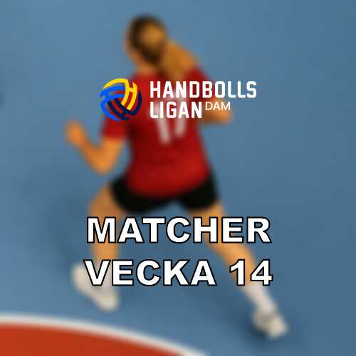 Vecka 14 i handbollsligan damer med intensiva kvartsfinaler
