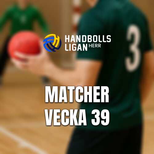 Vecka 39 i handbollsligan med dubbla omgangar och heta derbyn