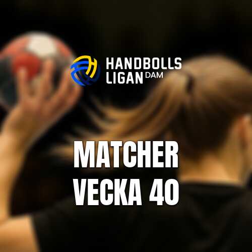 Vecka 40 i handbollsligan damer taktiska nycklar i premiaromgangen
